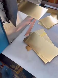 Custom Cutting DIY Brass Plate 0.5mm
