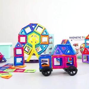 【SG-spot】Pure magnetic building block toy versatile magnetic childrens puzzle building block toy puzzle