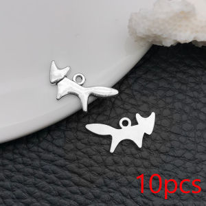 10/15pcs Antique Silvery Animal Pattern Charms Monkey Tiger Sloth Etc Shaped Pendants For DIY Jewelry Making Crafting Accessory