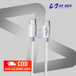 NVN-KD15 KABEL DATA NANVAN TYPE C TO TYPE C SUPER FAST CHARGING