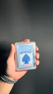 Bài tây Poker 100% Plastic Hoyle Waterproof Clear playing cards