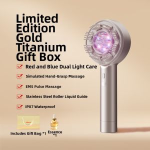 UBelle | Red Light Scalp Massage and Essence Introduction Device