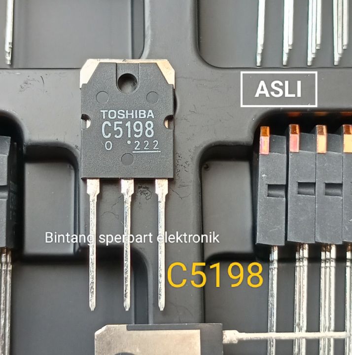(Hanya C nya saja) C5198 ASLI TRANSISTOR C5198 ORIGINAL TRANSISTOR ...