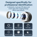 APEXEL 120X Protable Phone Microscope Lens with Eyecup/Illuminated LED Light/Universal Clip for iPhone/Android Smartphones. 