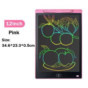 GD SESON [Colorful Screen]8/12/16Inch Kids Electronic Drawing Board LCD Screen Writing Tablet