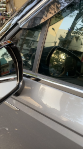 Viền INOX chân kính KIA Carnival 2021 2022 2023 2024 2025