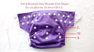 0-3yrs Newborn Baby Washable Cloth Diapers Adjustable Size Anti-side Leakage Reusable Baby Training Pants Panties Nappies