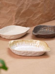 YOGEHOME | Home Use For Food Serving And Display Ceramic Plates