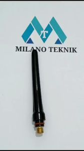 5Pcs Long Back Cap Argon Wp17 Wp18 Wp26 Back Cap Long Argon Alat Mesin Las Tig Gas Argon Tutupan Tang Las Panjang