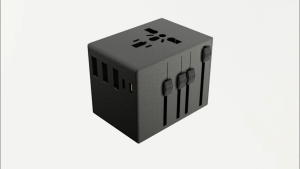 Universal Travel Adapter & Converter 35W 3USB+2Type-C Port International Travel Adapter Fast Charging  US/UK/EU/AUS PE35W