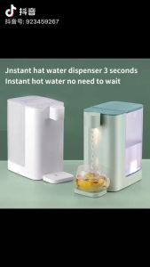 爆款 3L capacity 3 seconds hot water desktop water dispenser fully automatic tea bar machine household small hot water boiler kettle warranty 12 months