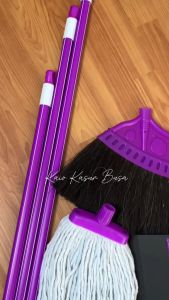 PAKET HEMAT 3 IN 1 ALAT KEBERSIHAN BOOM BOOM CLEAN (SAPU IJUK DORONGAN AIR PEL UK.14 COTTON)
