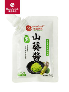 RongChang Food Freshly Ground Wasabi Sauce 30g Small Pack Korean Japanese Sushi Barbecue Caviar Mustard Wasabi Sauce