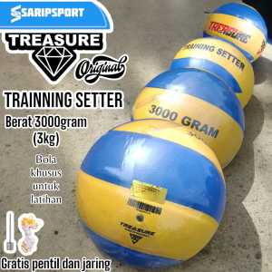 Treasure Bola Volly untuk Latihan Setter 3000gram (3kg)
