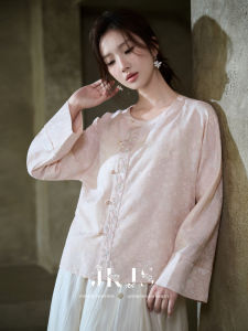 JK＆JS | Modern Chinese-Style Elegant Lightweight Top for Summer