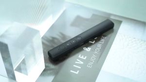 KIVEE Digital รีโมทนำเสนองาน HP SS10 USB Laser Pointer แบบมัลติฟังก์ชัน เลเซอร์รีโมทคอนโทรล2.4GHz PPT การนำเสนอพาวเวอร์พ้อยท์รีโมทบลูธูท