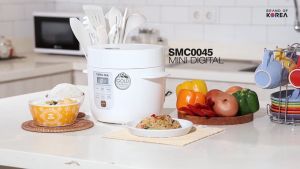 YONG MA | Digital Small Rice Cooker / MAGIC COM SMC 0045 (0.8lt) Rice Cooker Digital Berkapasitas 0.8 Lt Rice Cooker Fuzzy Logic Untuk 2 Orang - Lazada