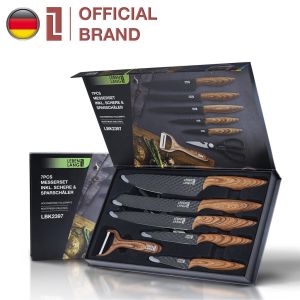 Bộ Dao Nhà Bếp 5 Món Lebenlang Công Nghệ Đức Tiện Lợi Cho Gia Đình