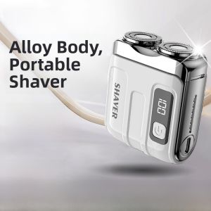 MONLEYTA | Portable Electric Shaver German Precision Mens 2025 New Mini Shaving Blade Official Authentic Manly Grooming Tool Dry Wet Use