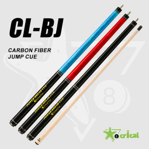 CRICAL Professional 3-Piece Jump Break Pool Cue Stick Powerful Hitting and Skillful JumpingHard Maple Wood Shaft54.3 Inch Length With 13.2mm Bakelite Tip and Uni-loc Joint