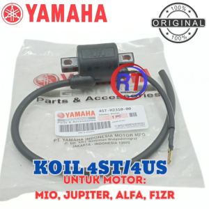 KOIL/COIL KODE 4ST YAMAHA ORIGINAL UNTUK MOTOR MIO JUPITER ALFA F1ZR 100% GARANSI KUALITAS ASLI ORI.