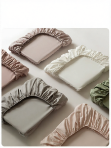 shui yang | Simple Pure Color Long-staple Cotton Bed Skirt