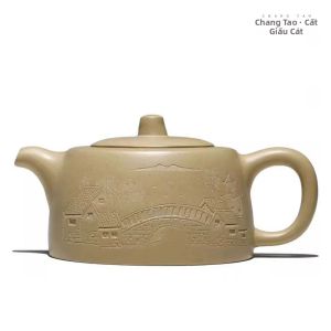 CHANGTAO | Bình Trà Tím Đất Sét Thiên Nhiên Handcrafted 230cc