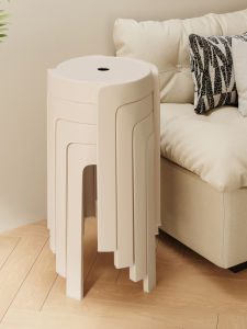 MUFENGZHINAN | Portable Durable Plastic Stool