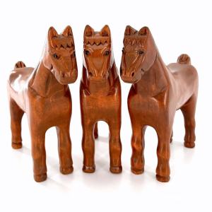 Mô Hình Ngựa Gỗ Thủ Công Cho Trẻ Em Đồ Trang Trí Bàn Nhà Đồ Chơi Mô Phỏng Động Vật Đồ Chơi Trẻ Em Đồ Chơi Mô Hình Tĩnh Đồ Chơi