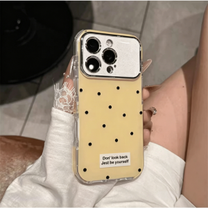 ZHOUJIANG | Dotted Minimalist Glamorous Creative iPhone Case