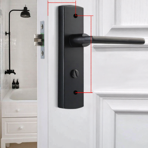 GUTE | Keyless Bathroom Door Lock Stainless Steel