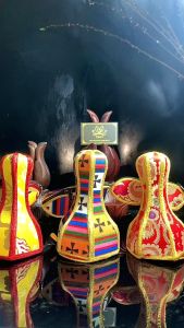 Bộ vỏ bao đựng chuông chày kim cang thủ công Nepal