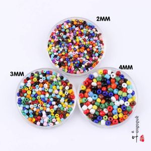 เครื่องประดับ DIY ลูกปัดสีสันสดใสไม่สม่ำเสมอขนาดเล็กและขนาดใหญ่ ลูกปัดขนาดเล็กและขนาดใหญ่สำหรับสร้อยข้อมือและสร้อยคอ