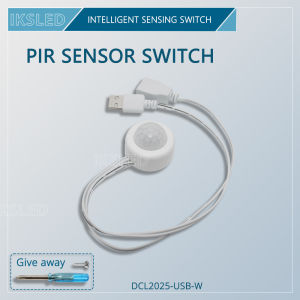 PIR Motion Sensor SwitchDC6V-24V 5A PIR Infrared Motion Human Body Sensor Detector SwitchLight Sensor Adjustable for LED Strip