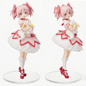 Bandai | Anime 18cm Cartoon Magic Girl Xiaoyuan Series Lumuyuan Figure PVC Model Anime Beautiful Girl Handmade Festival Birthday Toy Gift