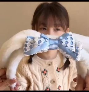 Cài Tóc Nơ Dài Kuromi Mrlody Xinh Xắn Cho Bé Băng Đô Cài Tóc Nơ Cún Dễ Thương Bông Mịn Cho Bé BD05