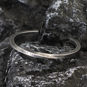 New Simple Style Men Bangle Hiphop Rock Twist Opening Bracelet Punk Accessories Gifts For Him Leisure Pulseira Erkek Bileklik