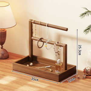 QINQI | Large Capacity Home Desk Watch And Jewelry Organizer
