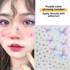 JIELI | Colorful Sparkle Face & Nail Decorations