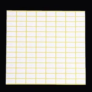 1680 pcs White Labels Stickers for Writing Diamond Painting Labels Storage Container Sticker (15 Sheets)