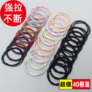 Durable Double Color Hair Ties 2022 Fashionable Womens Hair Bands Elastic Hair Bands Black Hair Ties Hair Bands for Women