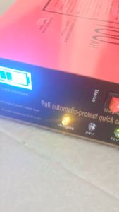 Universal Vehical Car Motorcycle 12V/24V 10A 140W Lead Acid Battery Charger Battery Moto batteries UK plug