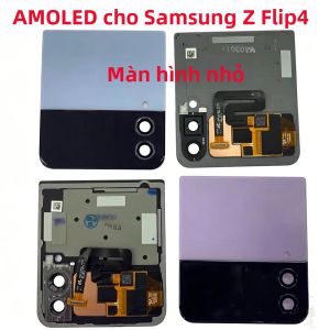 Màn Hình LCD Cảm Ứng Thay Thế 1.9 Inch Cho Samsung Z Flip4 SM-F721B Dành Cho Galaxy Z Flip 4 F7210 Màn Hình AMOLED Điện Dung Nhỏ Bên Ngoài