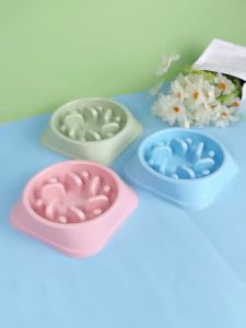 🐱&🐶【READY-STOCK】Pet Slow Food Bowl Anti Choking Cat Bowl Dog Food 宠物防咽碗狗碗狗盆猫碗泰迪法斗食盆猫犬慢食碗 Pet Feeder Slow Food Bowl