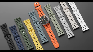 สายซิลิโคน Silicone Strap for Apple watch ultra 2 3 band 49mm 45mm 44 mm 42mm 46mm accessories bracelet iwatch 11 10 9 8 7 6 SE 5 4