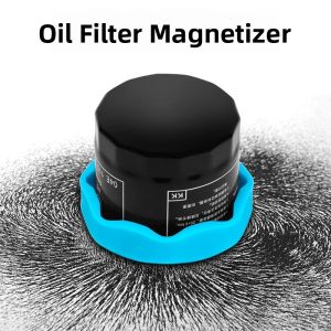 Car Oil Filter Core Strong Magnet Engine Oil Filter Magnetizer Automobile Magnetic Dominator Powerful Filter Clearer for Cars
