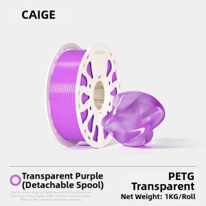 CHG | Transparent PETG 3D Printer Filament 1.75mm 1kg