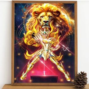 Kayou | 500/1000/1200/2000PCS Puzzles Saint Seiya Aiolia Jigsaw DIY Modern Home Decor Family Interactive Gift Birthday Gifts