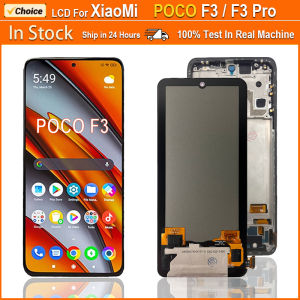 6.67" Super AMOLED LCD For Xiaomi Poco F3 LCD M2012K11AG LCD Touch Screen Digitizer Assembly For Xiaomi POCO F3 Pro LCD Screen