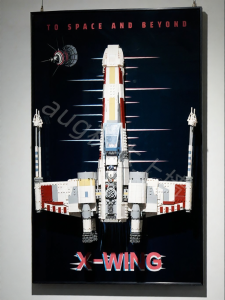 UCS 75355 Compatible Display Shelf X-WING